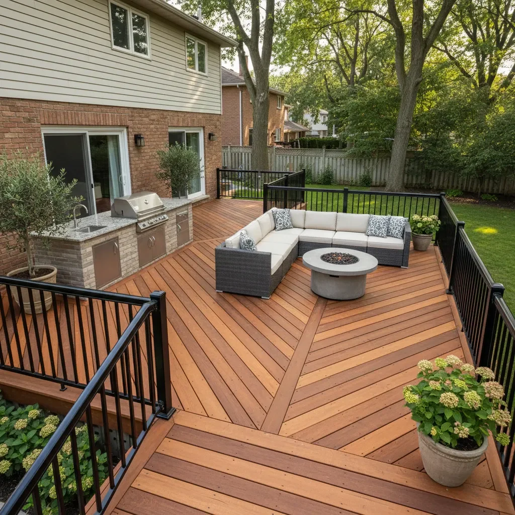 Professional Deck builder by Legacy Landscaping Etobicoke in Etobicoke